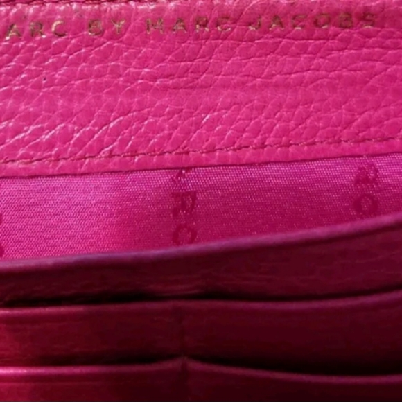MARC BY MARC JACOBS gold and pink/Fuisha color Leather Wallet - Picture 16 of 16